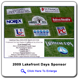 2009 Lakefront Days Sponsor